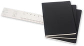Schrift Moleskine 190x250mm blc 240pag zwart 3st - afbeelding 5