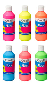 Plakkaatverf Creall fluor oranje 250ml - afbeelding 5
