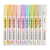 Brushpen Talens Ecoline set 10 stuks pastel