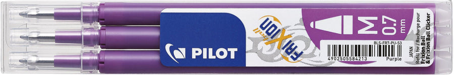 Rollerpenvulling PILOT friXion BLS-FR7 M paars