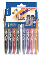Rollerpen PILOT friXion BL-FR7 M Set2Go 8st ass - afbeelding 3