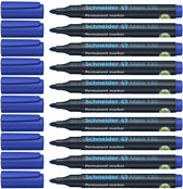 Viltstift Schneider Maxx 130 rond 1-3mm blauw - afbeelding 4