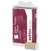 Handdoek Satino PT2 Prestige 2laags 206x320mm wit