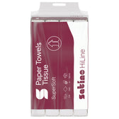 Handdoek Satino PT2 Prestige 2laags 206x320mm wit - afbeelding 2