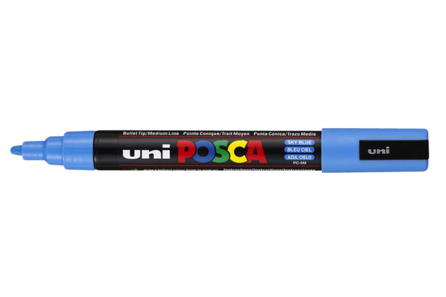 Paintmarker Uni POSCA PC5M M hemelsblauw