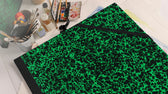 Tekenmap Canson Studio Annonay 370x520mm groen - afbeelding 3