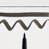 Brushpen Sakura Pigma breed zwart - afbeelding 3