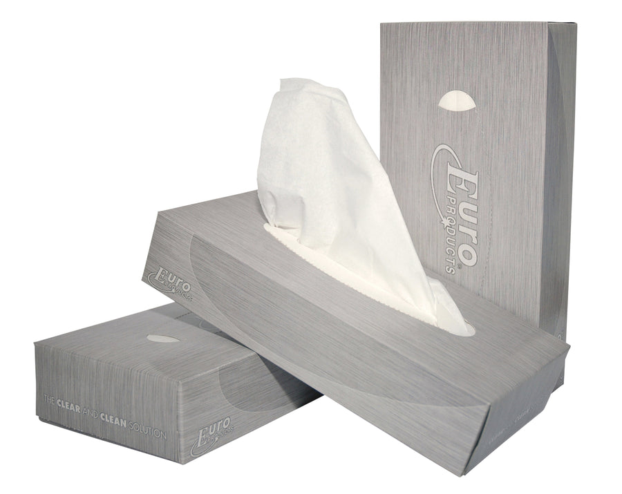 Facial tissues Euro Products 2laags 100 vel wit