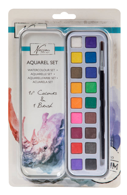 Acrylverf nassau art 18napjes ass