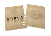 Schrift Adoc BIO A4 ruit 4x8mm 144pag 90gr kraft