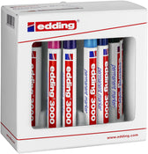 Viltstift edding 3000 rond 1.5-3mm set10 assorti