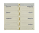 Agenda 2026 Brepols Opt Pocket Palermo 7d/2p zw - afbeelding 5