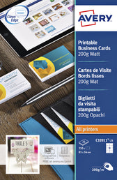 Visitekaart Avery C32011-10 85x54mm 100 stuks