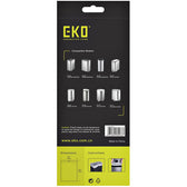 Afvalzak EKO MDPE type E trekb 55x70cm 25-35L wit - afbeelding 4