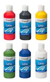 Linoleumverf Creall Lino zwart 250ml - afbeelding 3