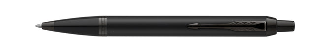 Balpen Parker IM Achromatic GB M mat zwart