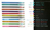 Gelschrijver Pentel K110 Dual M metallic 48st ass - afbeelding 4