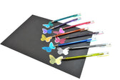 Gelschrijver Pentel K110 Dual M metallic 8st ass - afbeelding 6