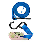 Spanband ProPlus blauw met ratel en 2 haken 5m - afbeelding 5
