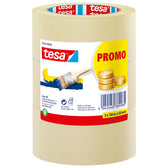 Afplaktape tesa Economy 50mmx50m geel 3 rollen