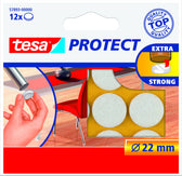 Beschermvilt tesa anti-kras Ø22mm wit 12st