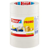 Afplaktape tesa Economy 50mx30mm beige 5 rollen