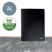 Showmap Leitz Recycle A4 20-tassen PP zwart - afbeelding 3