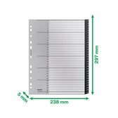 TABBLAD LEITZ RECYCLE A4 1-31 EXTRA BREED PP - afbeelding 4
