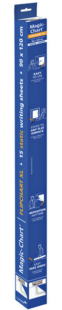 Magic Chart Legamaster flipchart 90x120cm wt ruit - afbeelding 5
