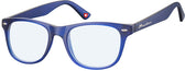 Leesbril Montana +2.00dtp blue light filter blauw