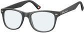 Leesbril Montana blue light filter +3.00dpt zwart