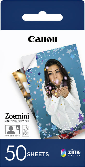 Fotopapier Canon Zink ZP-2030 5x7.6cm 50vel