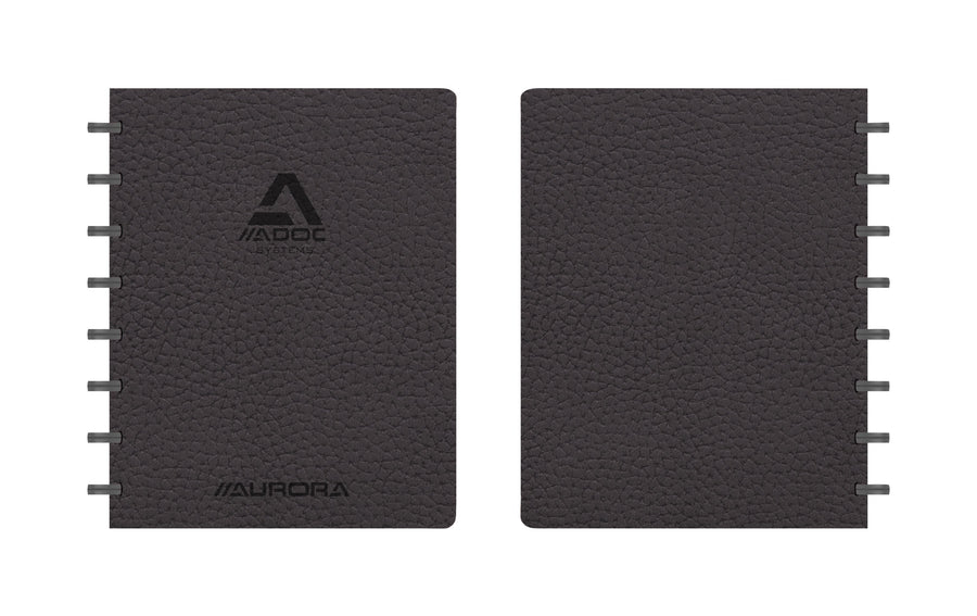 Schrift Adoc Business A5 lijn 144pag 90gr zwart