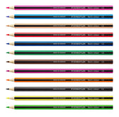 Kleurpotlood Staedtler Noris 185 blauw - afbeelding 4
