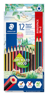 Kleurpotlood Staedtler Noris 185 set à 10+2 kl