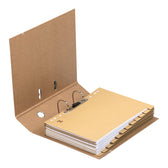 Ordner Oxford Touareg A4 80mm karton naturel/wit - afbeelding 6