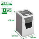 Papiervernietiger Leitz IQ Auto Office 150 2x15mm - afbeelding 6