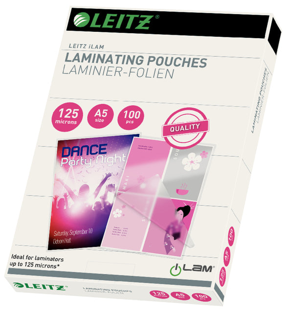 Lamineerhoes Leitz iLAM A5 2x125micron EVA