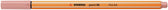 Fineliner STABILO point 88/28 F donkerblush - afbeelding 5