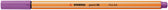 Fineliner STABILO point 88/60 F vergrijsd violet - afbeelding 4