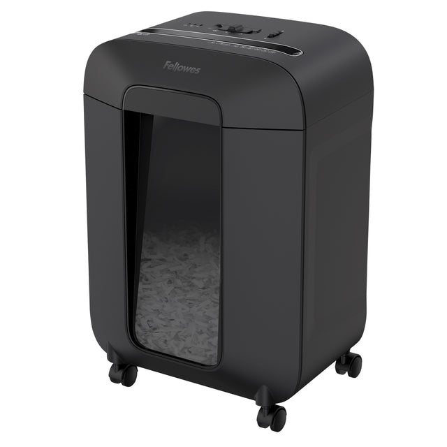 Papiervernietiger Fellowes LX85 4x40mm zwart
