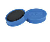 Magneet Nobo 32mm blauw 10 stuks - afbeelding 3
