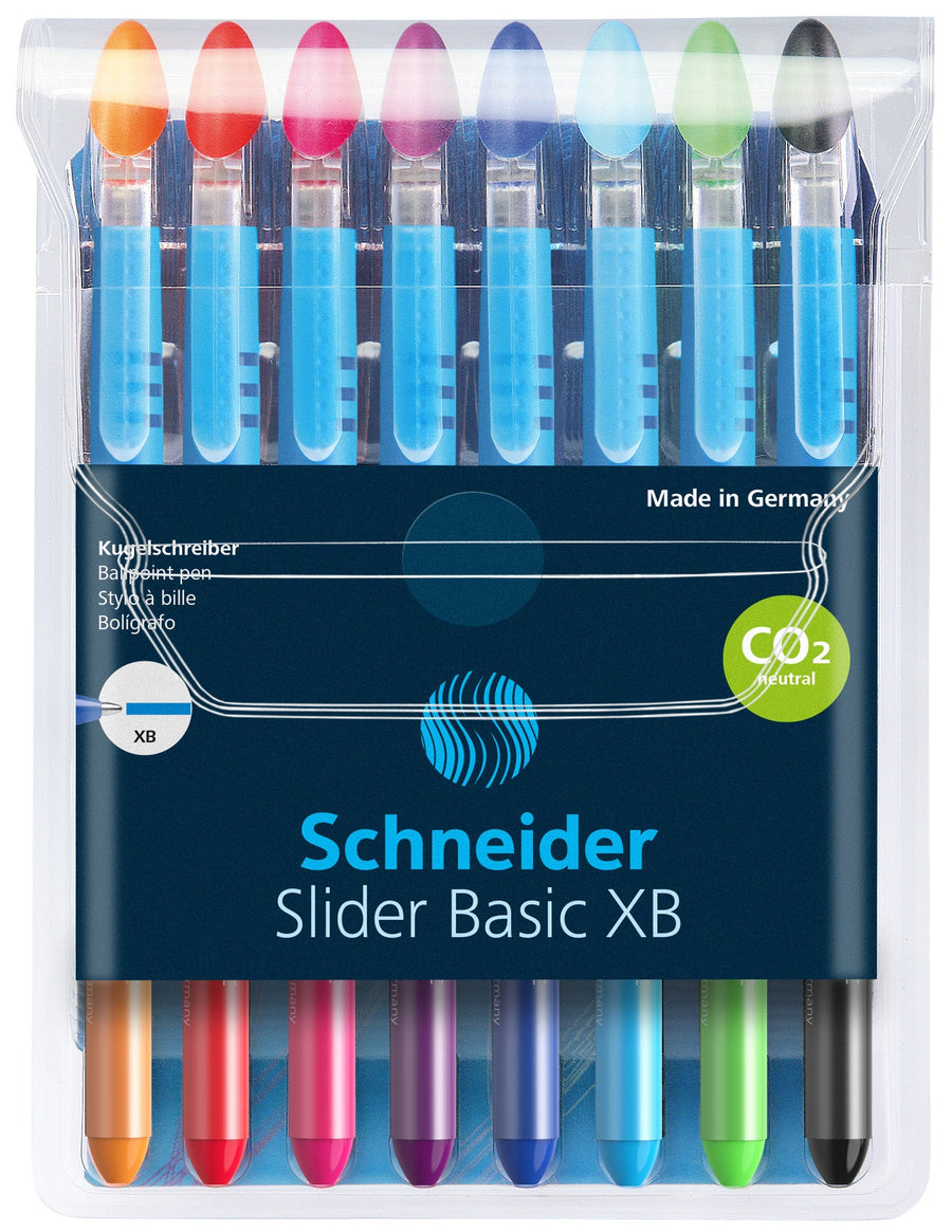 Rollerpen Slider Basic Colours XB 8st assorti