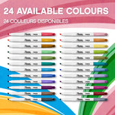 Markeerstift Sharpie S-note 12st assorti - afbeelding 8