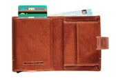 Kaarthouder Mav Rough Gear compact RFID cognac - afbeelding 3