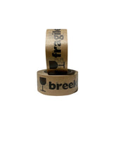 Waarschuwingstape IEZZY 50mmx50m gerecycled papier - afbeelding 4