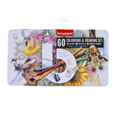 Tekenset Bruynzeel creatieve kunstenaars 60 stuks