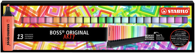 Markeerstift STABILO BOSS 70/23 Arty bureauset