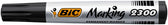 Viltstift Bic 2300 ecolutions schuin M zwart - afbeelding 4