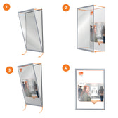 Kliklijst Nobo Impression Pro A3 zilver - afbeelding 4